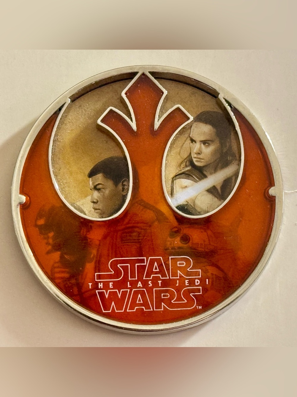 Disney Star Wars Pin - Force For Change - The Last Jedi Limited Release